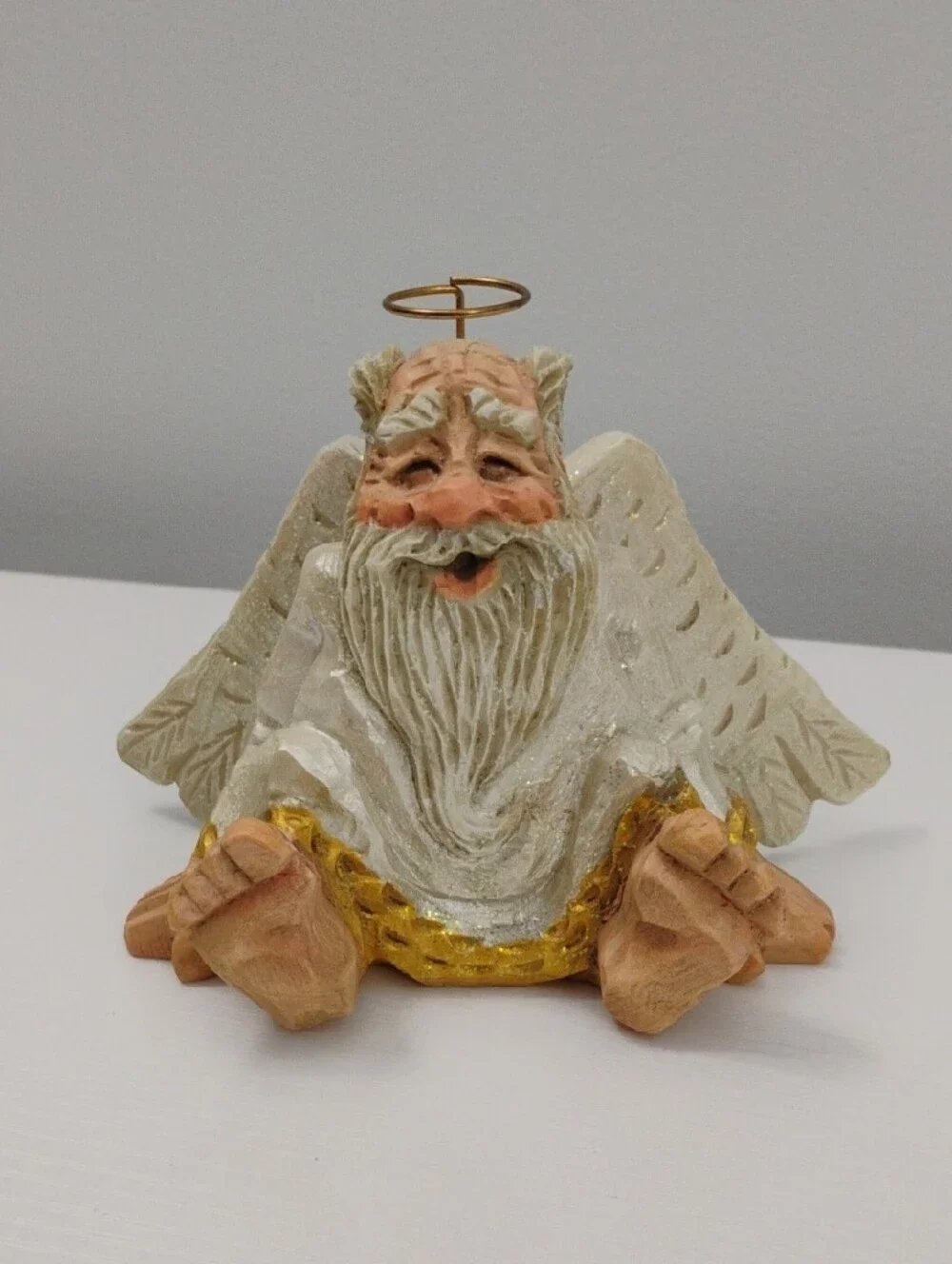 Vtg 1995 David Frykman The Oldest Angel All That Glitters Shelf Sitter Coynes